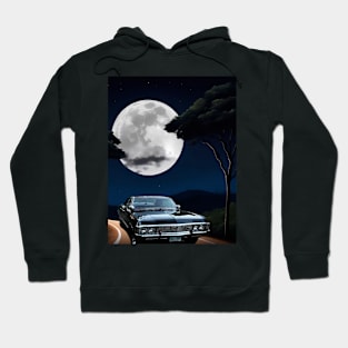 Impala and the moon Hoodie